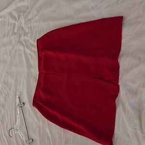 Red skirt Casual Corner